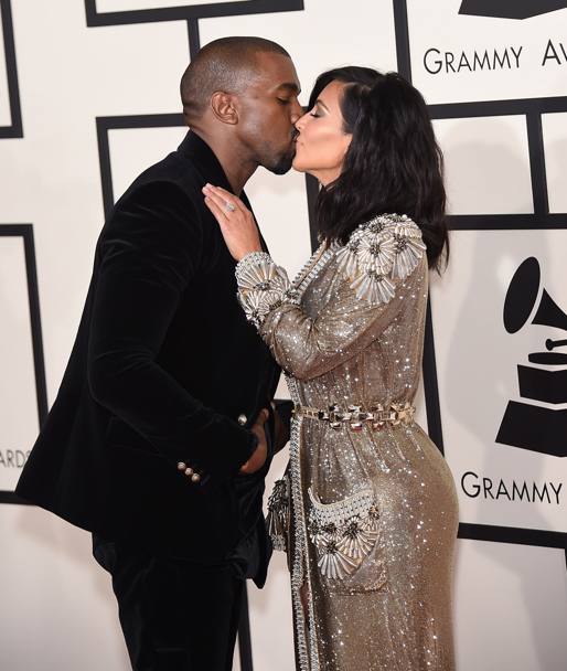 Kim con Kanye West